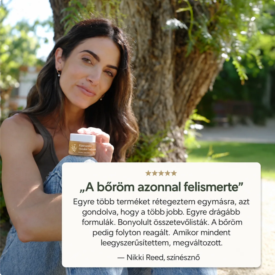 Teljes bőrápoló rendszer érett bőrre